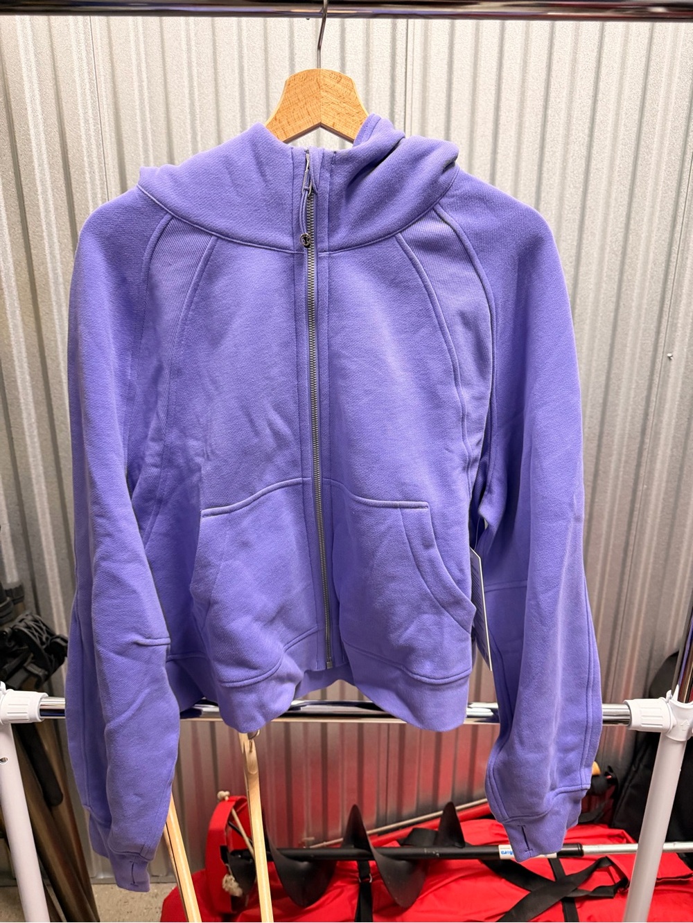 NWT Lululemon Scuba Oversized Full-Zip Hoodie - XL/XXL - Dark Lavender
